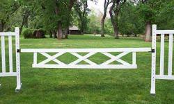 10&#039; x 18&quot; Triple X Gate (Second) Horse Jumps