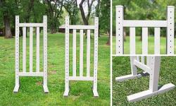 6&#039; Picket Wing Standard - Pair Horse Jumps