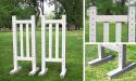 5&#039; Picket Wing Standards - OUT OF STOCK Horse Jumps