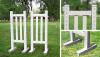 5&#039; Picket Wing Standards - OUT OF STOCK Horse Jumps